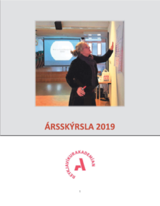 Ársskýrsla 2019. Forsíða